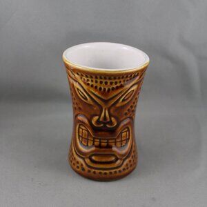 Vintage Tiki Mug - Fierce Ku Face Maui Lu Luau - Ceramic Mug by Daga